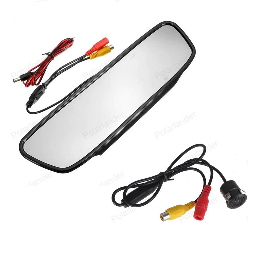 4.3 inch TFT LCD Car Mirror Monitor with 18.5 mm Rear view backup