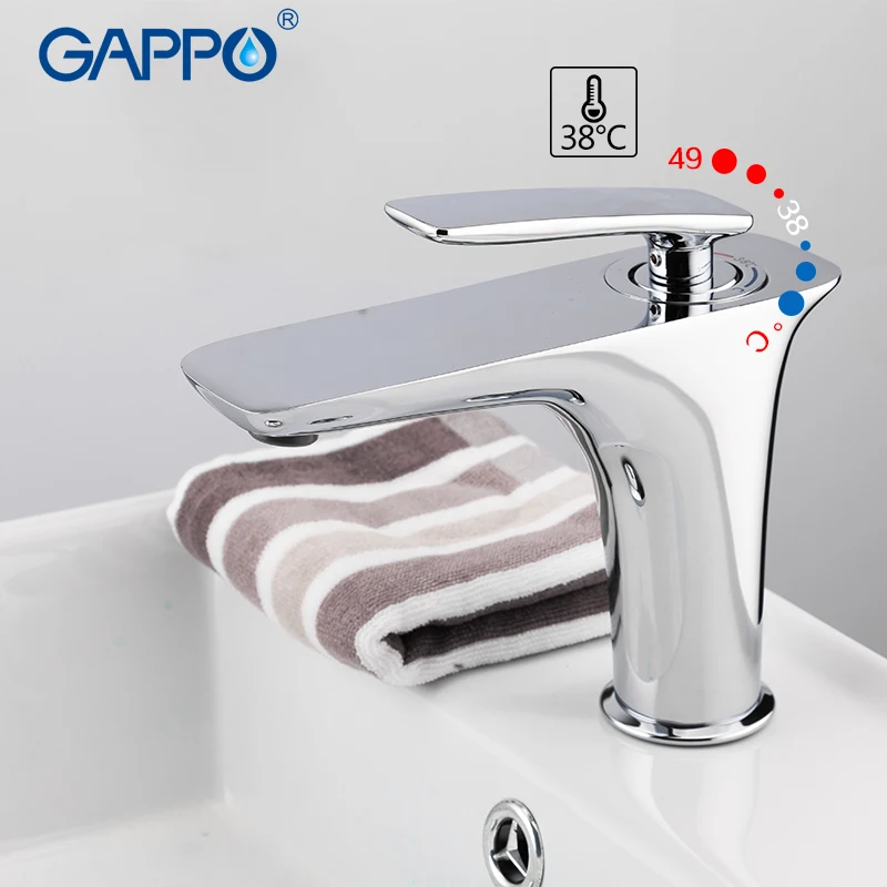 

GAPPO Basin Faucets basin mixer tap water sink thermostatic mixer bathroom water tap waterfall faucet griferia