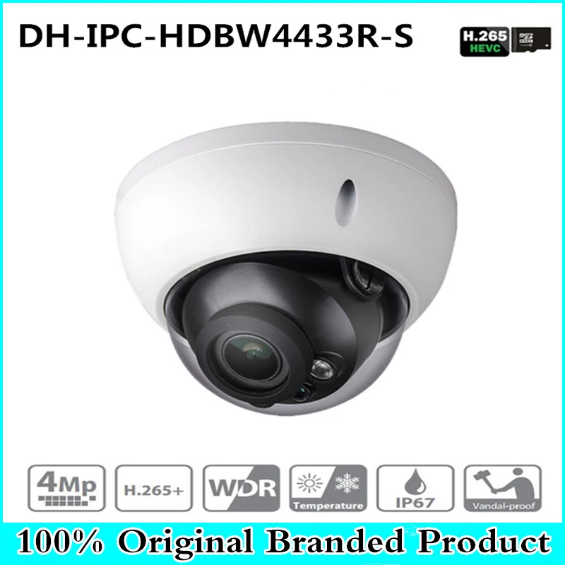 

DH Original 4MP IPC-HDBW4433R-S replace IPC-HDBW4431R IP Camera HD Network IR cctv Dome IP CCTV Camera POE DH-IPC-HDBW4433R-S