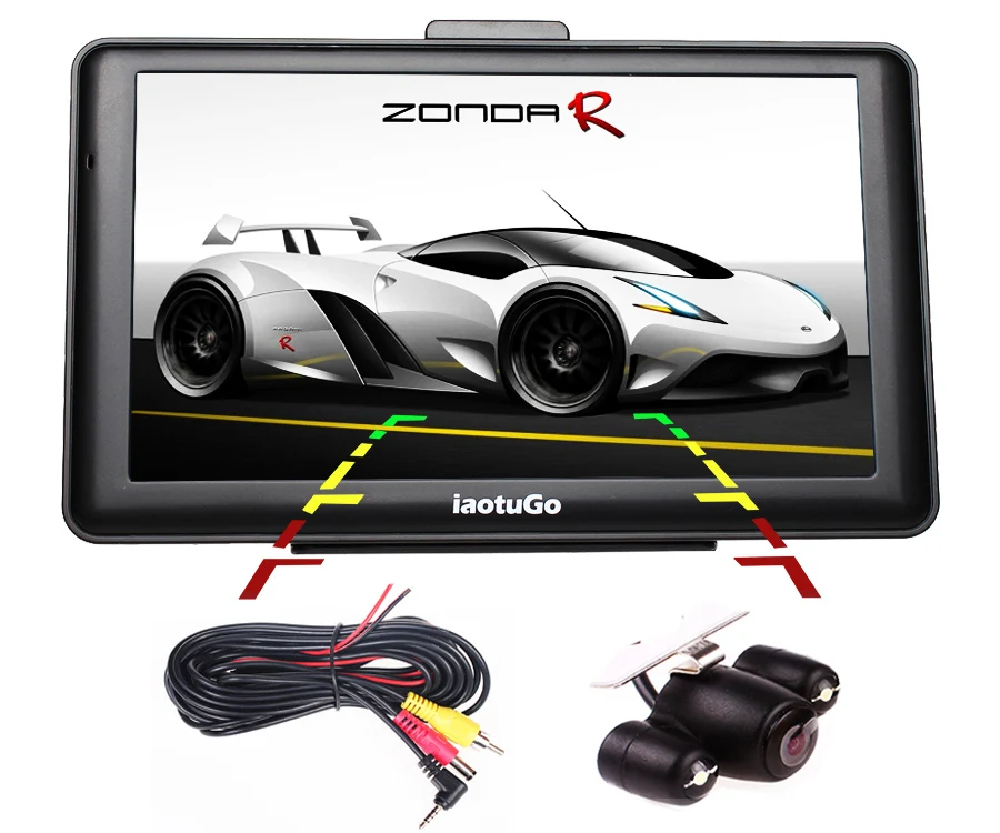 gps navigation for car iaotuGo 7" 128M 8G Capacitive Car Navigator GPS+Rearview Camera Parking System, Bluetooth GPS Navigation AVIN FM Music FM truck gps navigation