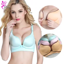 Maternity Nursing Bra New Breastfeeding Sleep Bras For Nursing Pregnant Women Wire Free Underwear Intimates Front Clasp Bras