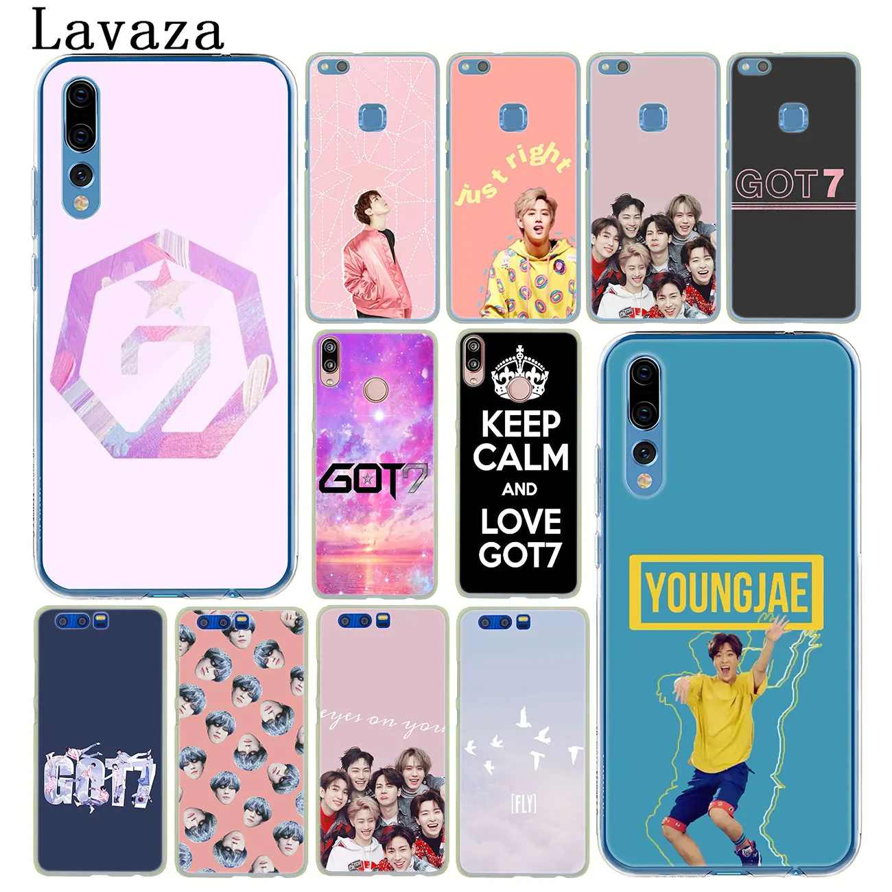 Чехол для телефона lavaza kpop got7 JinYoung Jackson Mark Huawei P30 Pro P20 P10 P9 Plus P8 Lite Mini 2016 2017 P smart Z 2019 |