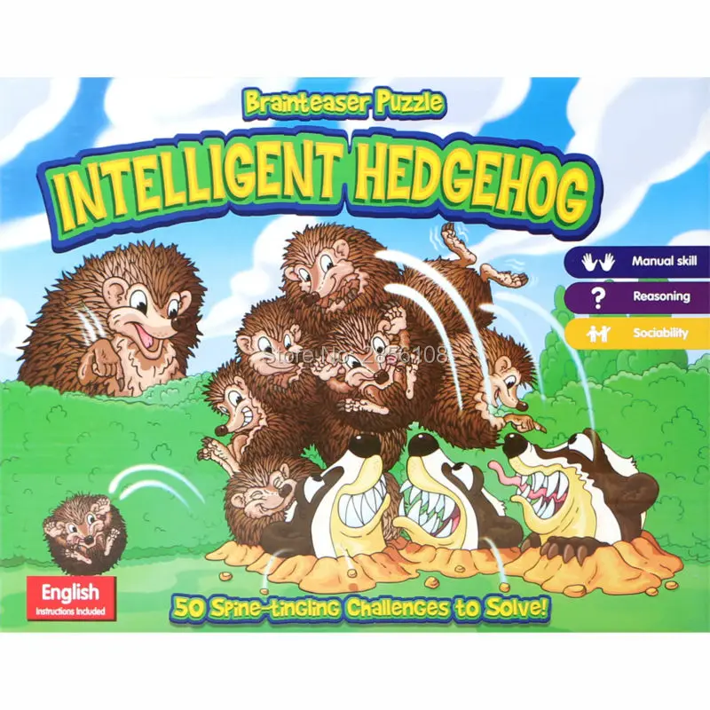 Умный Ежик-выход из барсука Настольная Игра Головоломка Brainteaser забавная