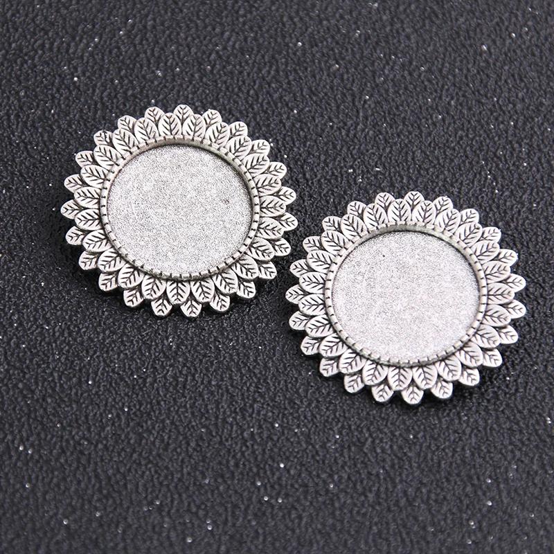 1pcs 20mm Inner Size New Product Ancient Big Round Punk Brooch Cabochon Base Setting Charms Pendant | Украшения и аксессуары