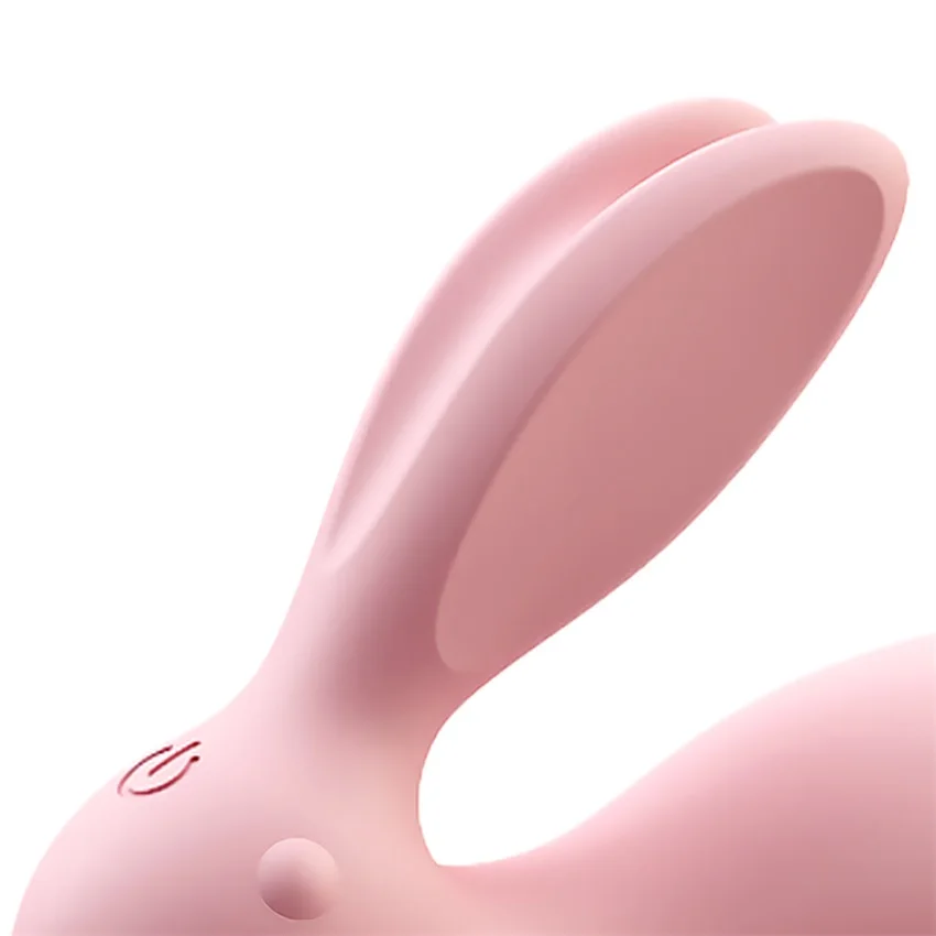 WOWYES Control inalámbrico USB carga conejo mensaje vibrador amor huevo doble fuerte juguetes sexua