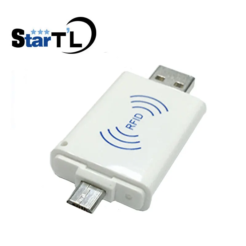 Мини портативный RFID 125 кГц Бесконтактный Смарт EM карты Micro USB ID считыватель карт Win8/Android/OTG смарт-телефон Android Rfid считыватель карт