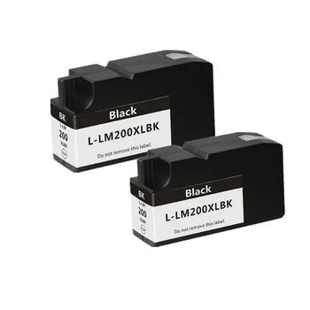 

Ink Cartridges Compatible for Lexmark 200XL 200 XL Inkjet Printer OfficeEdge 4000c 5500 5500T Black 80ml High Quality