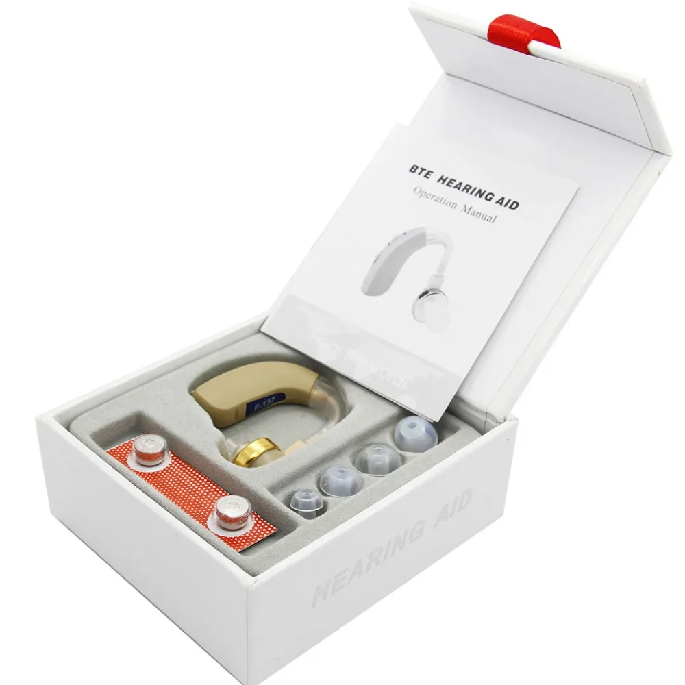 

AXON F-137 Mini Adjustable Digital BTE Ear Aids Sound Amplifier Hearing Aids
