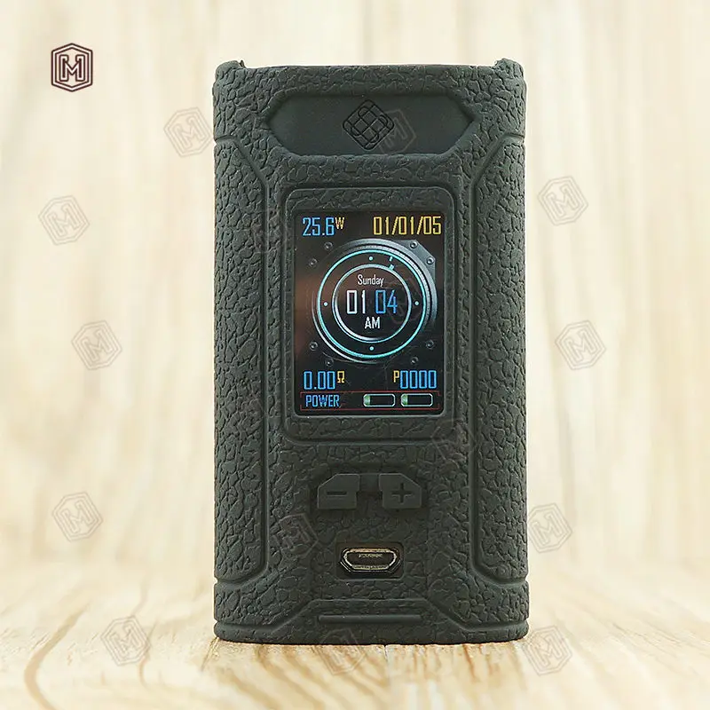 

Microsmoke 1pc silicone case for NEW Wismec SINUOUS RAVAGE230 230w thicker Wrap skin sleeve Modshield for free shipping