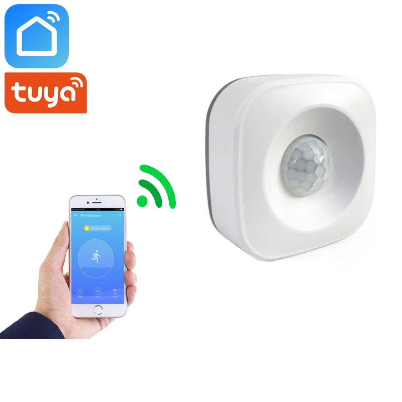 Tuya inteligentne życie PIR Wifi inteligentny czujnik ruchu bezpieczeństwo w domu kompatybilny z Alexa Google home Mini Tuya inteligentne życie PIR Wifi inteligentny czujnik ruchu bezpieczeństwo w domu kompatybilny z Alexa Google home Mini