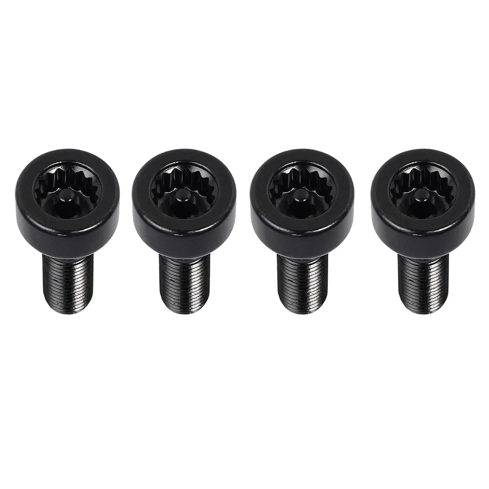 Комплект черных болтов для автоблокировки колес Bmw E46 E87 E90 E60 M12 x 1 5 36136786419 36131180882