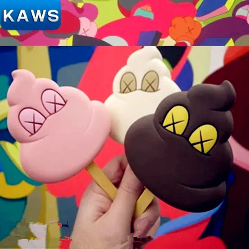 

Ice Cream Doll OriginalFake Medicom Toy KAWS Defecate Ice Cream PVC Action Figure Collection Model Toy G1099