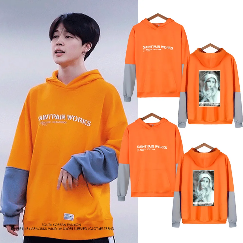 

NEW KPOP JIMIN sweater JIMIN with the sweater 2019 new Korean version of the hoodie jacket