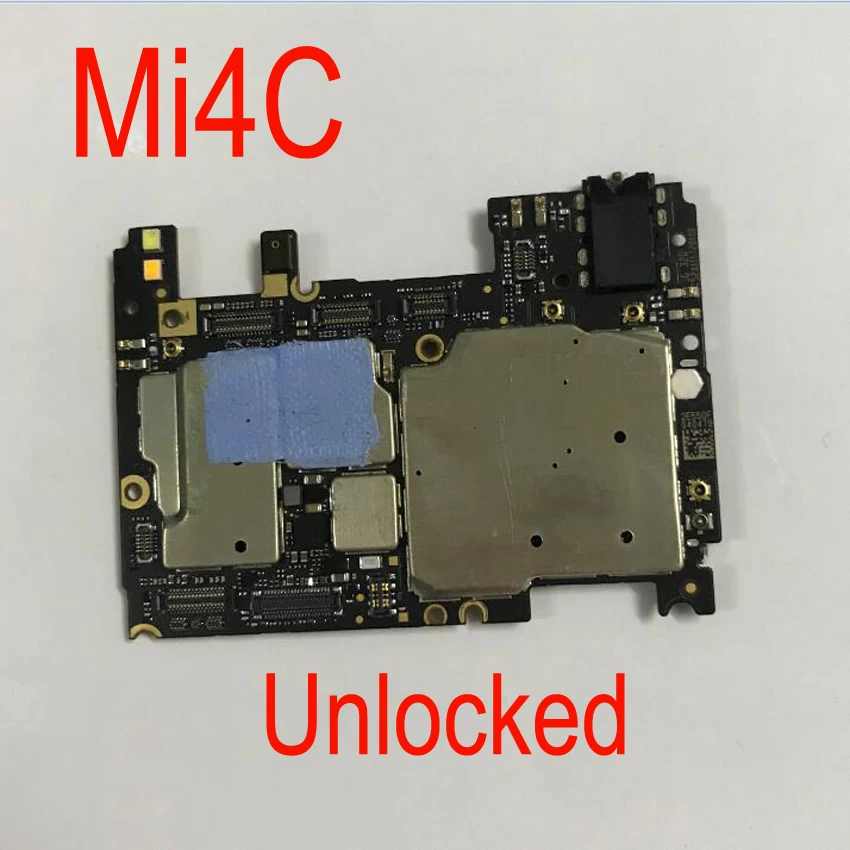 Оригинальная глобальная Рабочая электронная панель разблокировки для Xiao mi 4C M4C mi 4C плата за материнскую плату шлейф