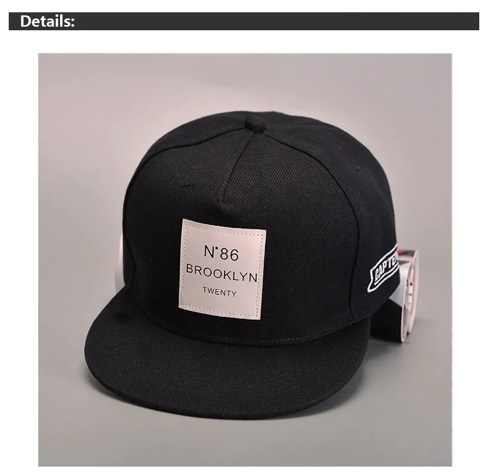 N.86-Brooklyn-Twenty-Man-Baseball-Caps-Capten-Men's-Snapback-Hip-Hop-Outdoor-Sports-Hats-Women-Casquette-Snap-Back-Unisex-Hats_04