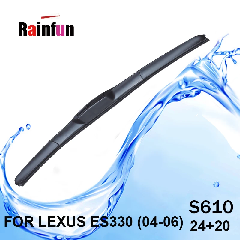 RAINFUN 24+20 INCH dedicated car wiper blade for Lexus ES330(04 06