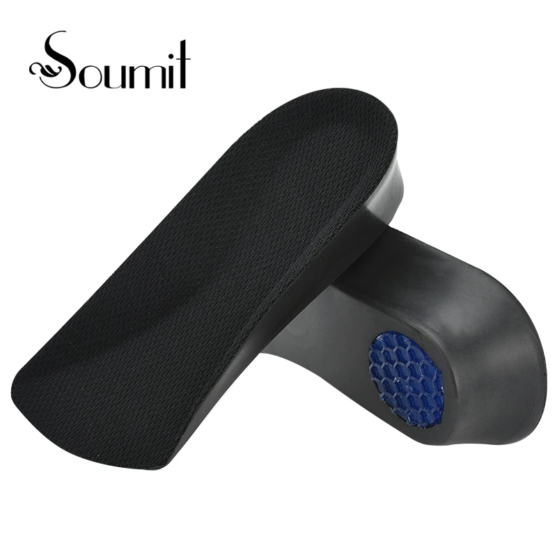 Soumit увеличивающие рост стельки для обуви мужчин и женщин Arch support Lift PU супинаторы