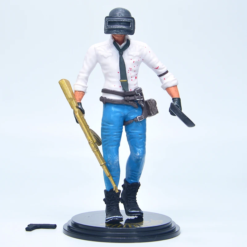 20 шт./лот 14 см игра Playerunknowns Battlegrounds PUBG персонаж Мужская фигурка коллекция игрушек для подарка