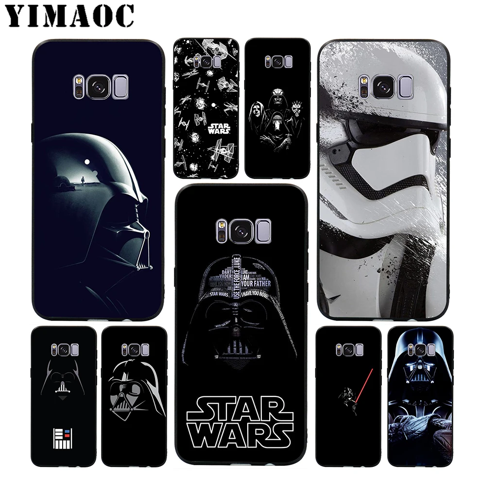 

YIMAOC Star Wars Soft Case for Samsung Galaxy S10 S10e S9 S8 A6 Plus S7 S6 Edge A7 A5 A3 J6 Note 9 8
