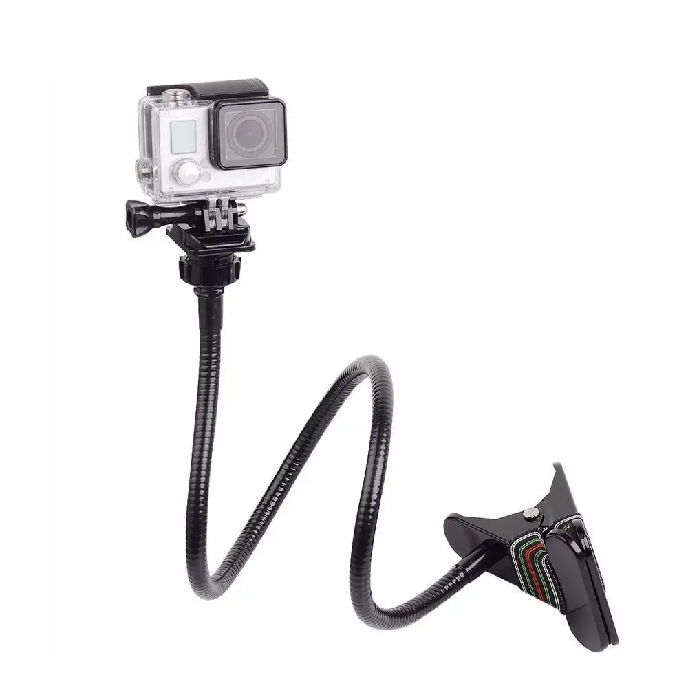 Dual Function Desktop Flexible Clamp Mount Gooseneck Extension holder
