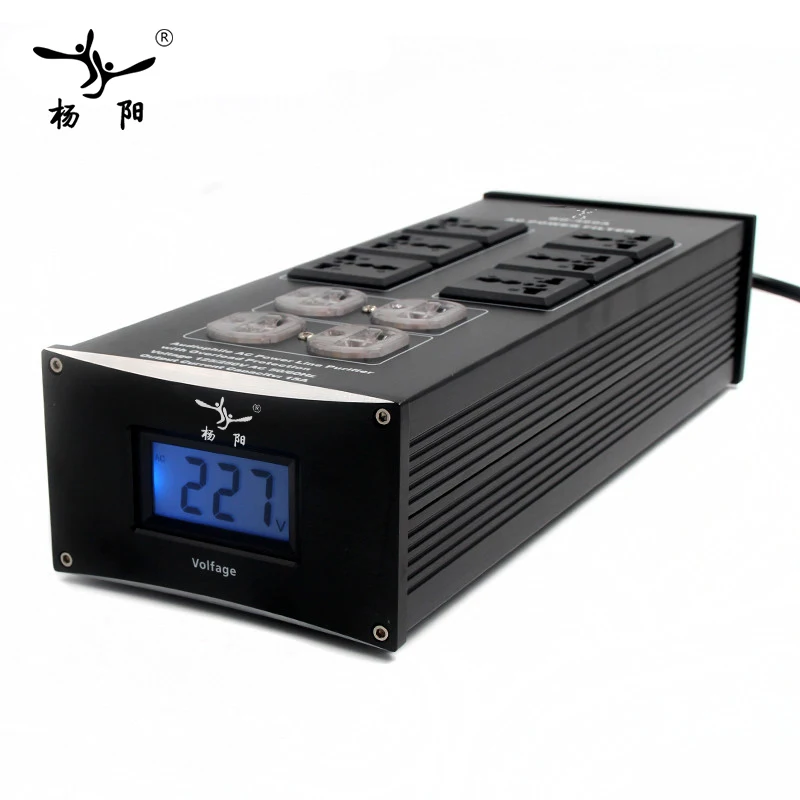 Блок питания YYAUDIO HIFI с индикатором напряжения|power socket|power supply socketpower filter |