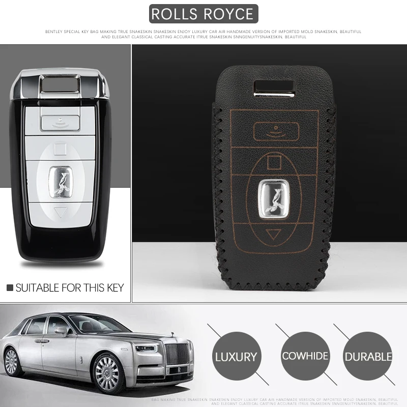 Rolls Royce Key Case Dawn Car Key 