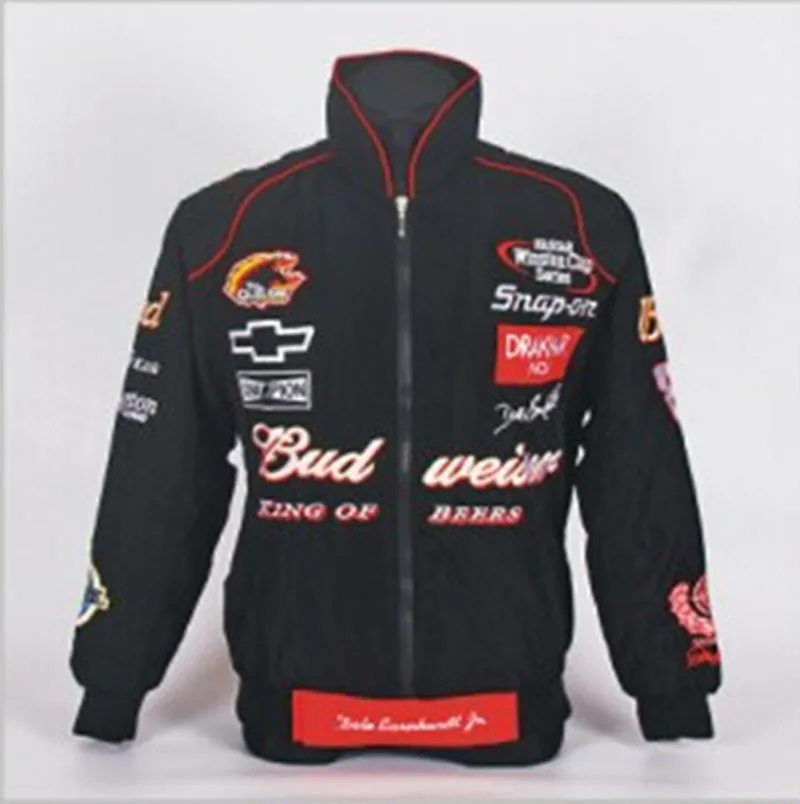 F1 драйвер защитная одежда Chevrolet логотип куртка на заказ Мужская куртка теплая водонепроницаемая крутая куртка для женщин и мужчин
