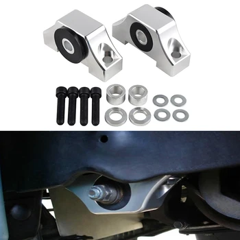 

CNC Engine Motor Torque Mounts Washers Spacers Bolts Kit For Honda Civic 1992-2000 Acura Integra 1994-2001 B18B/C D15 D16 B16/20