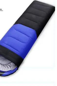 

Spring And Autumn Thick adult Outdoor Camping Sleeping Bag Can Be stitched Indoor Lunch Break Cotton Sleeping Bag