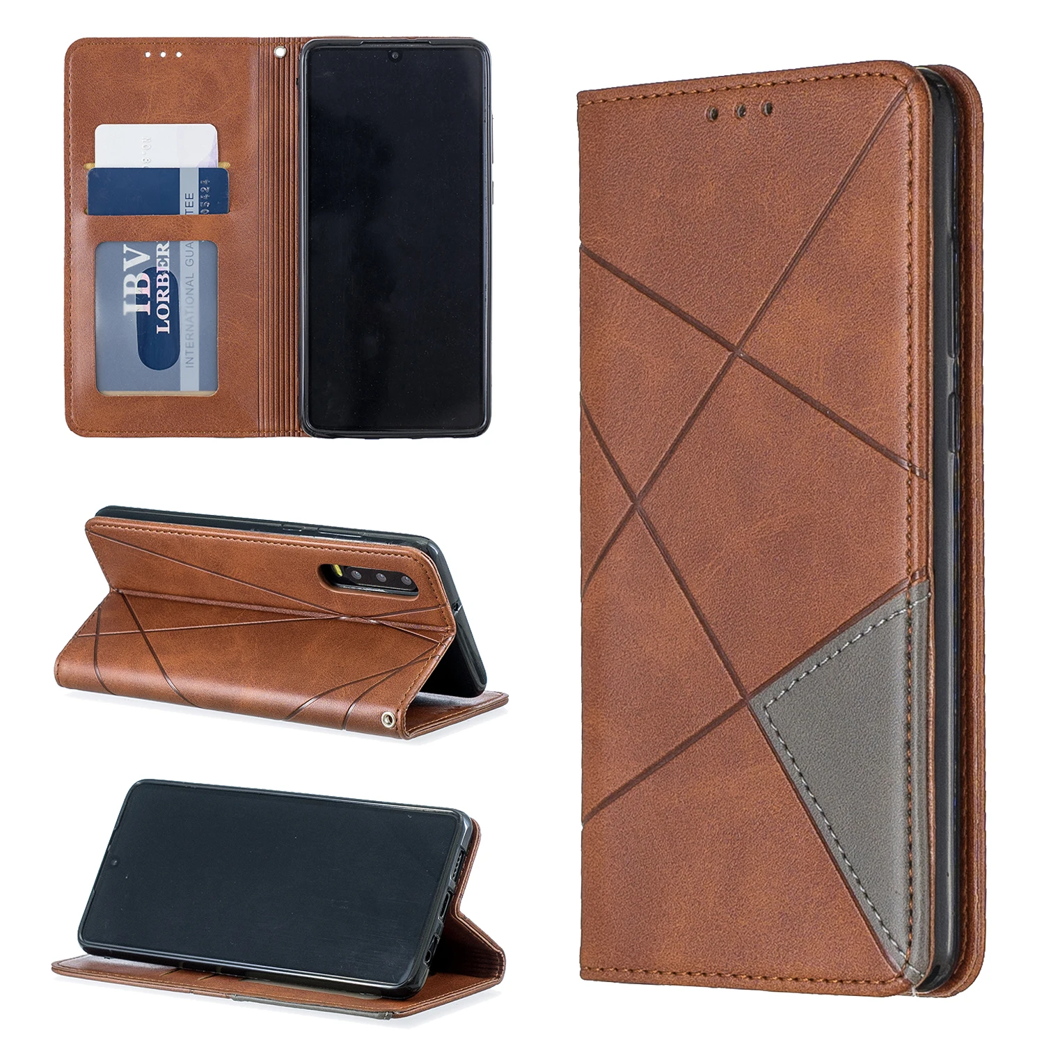 

Retro Wallet Leather Case For Huawei P20 lite Luxury Magnetic Card Stand Flip Cover For Huawei P30 P20 Pro P Smart / 2019 Y5 Y6