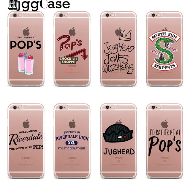 American TV Riverdale I'd Rather Be At Pop's Soft TPU