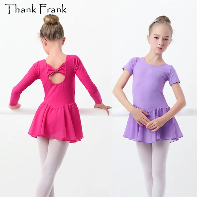 hot-sale-gymnastics-ballet-dress-girls-ballerina-dance-leotards-dresses-kids-cotton-bow-ballet-dance-wear-with-chiffon-skirts