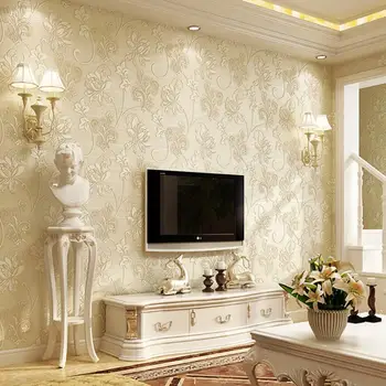 

High Quality Thickening 3d Flower Wallpaper Roll Large Floral Bedroom Decor Wall Paper Living Room Decoration Mural Behang EZ196