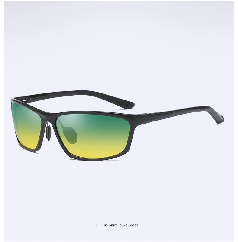 YSO солнцезащитные очки Для Мужчин Поляризованные UV400 алюминиево-магниевым рамка покрытием линз, аксессуары для глаз, очки для вождения, прямоугольные солнцезащитные очки для Для мужчин 2179