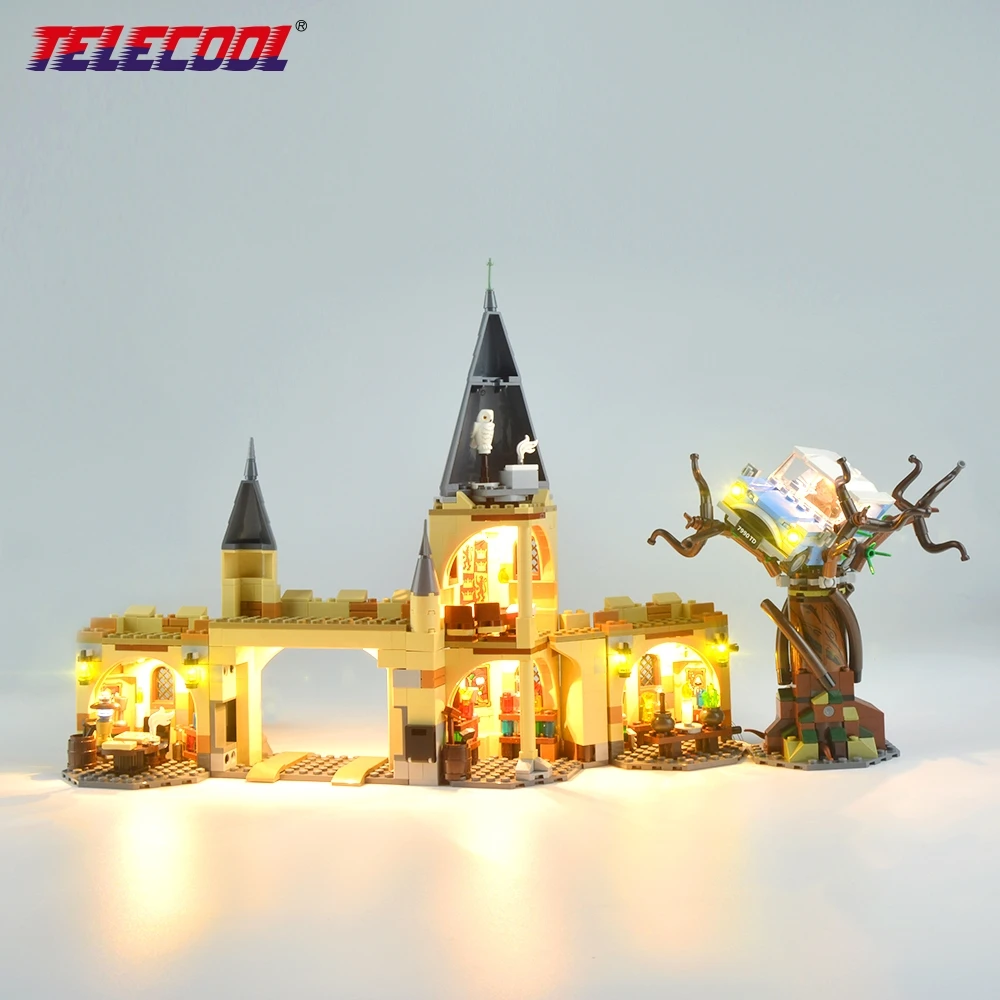 

TELECOOL Led Light Kit For Harry Potter Hogwarts Whomping Willow Light Set Compatible With 75953 (NOT Include The Model))