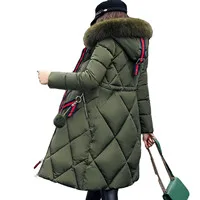 2017-Winter-Women-Cotton-Jacket-Solid-Color-Hooded-Fur-Collar-Long-Coat-Plus-Size-Thick-Warm
