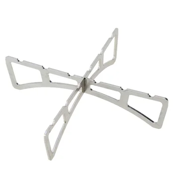 

1pc Outdoor Gas Stove Stand Alcohol Stove Stand Stainless Steel Camping Stove Rack Support Accessories Cooking Equipment
