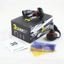 H11 / H8 / H9 60W 6000LM 12V Auto LED Headlight Lighting System 3S UPGRADED Changeable ALL IN ONE Motorcycle