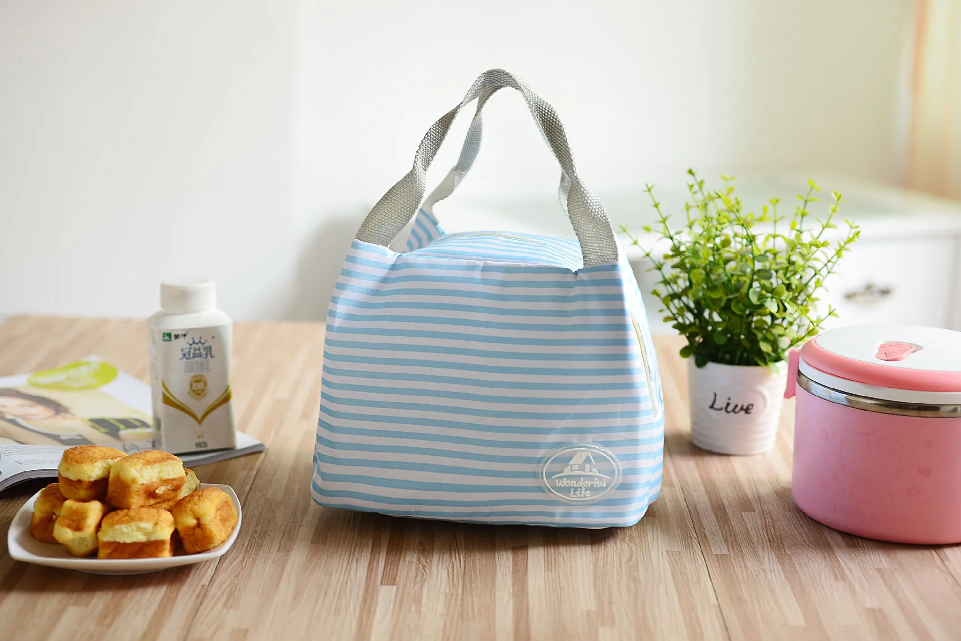 Переносная сумка для обеда, сумка-холодильник, термоизоляционные сумки, сумка для еды для пикника, сумка для ланча для женщин, девочек, детей, взрослых