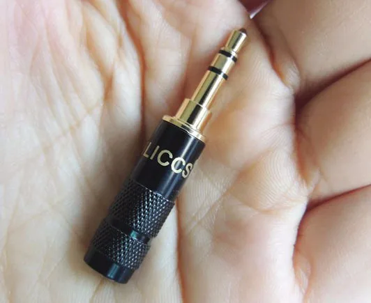 

10pcs\lot Straight 3.5mm 3 pole Stereo Audio Male Plug Adapter Solder Brass Connector Free Shipping