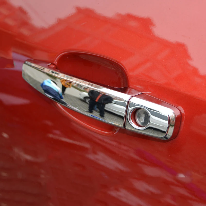 Accessories FIT FOR BUICK ENCORE MOKKA 2013 2014 CHROME SIDE DOOR