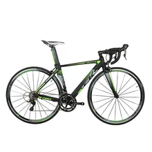 RichBit New Road Race Bicycle 18 Speeds 9 Gears Cassette Ultra Light Weight Carbon Fiber Fork Shimano 3500 700C*46/48cm Frame