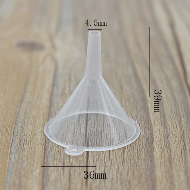 10pcs Small Plastic Mini FunnelsTransfer liquid for Baby bottle