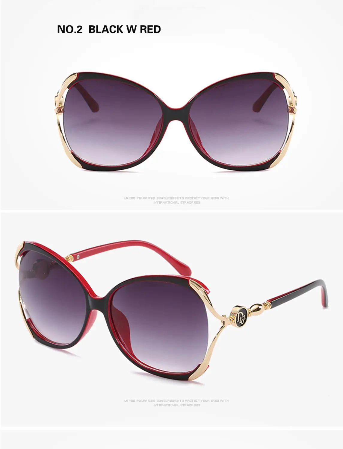GYsnail, роскошные брендовые дизайнерские солнцезащитные очки, женские, элегантные, большая овальная оправа, солнцезащитные очки для женщин, женские очки Oculos De Sol - Цвет линз: colour 2