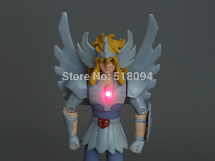 Anime Cartoon Saint Seiya Shiryu Shun Hyoga Seiya Ikki PVC Action Figure Toys Dolls 10pcs/set Free Shipping SYFG012