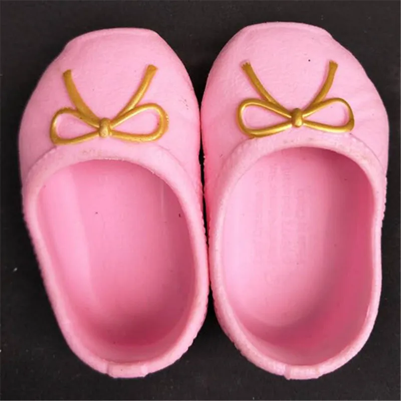 15color choose 1pcs shoes wear fit 43cm Baby Doll Clothes and Accessories, Children best Birthday Gift - Цвет: Синий