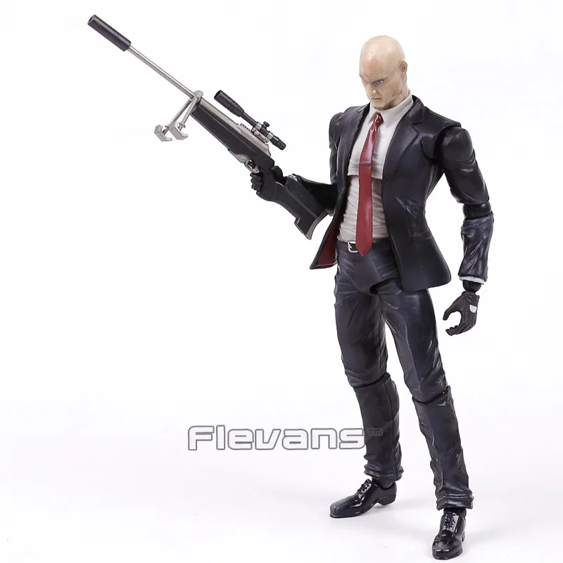 Играть Искусство KAI HITMAN abраствор агент 47 ПВХ фигурка Коллекционная модель игрушки 23 см