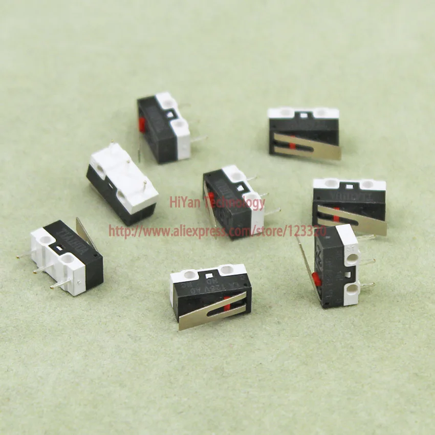 

(100pcs/lot) Tact Mouse Switch Micro Pushbutton Switch With Handle 1A 125V
