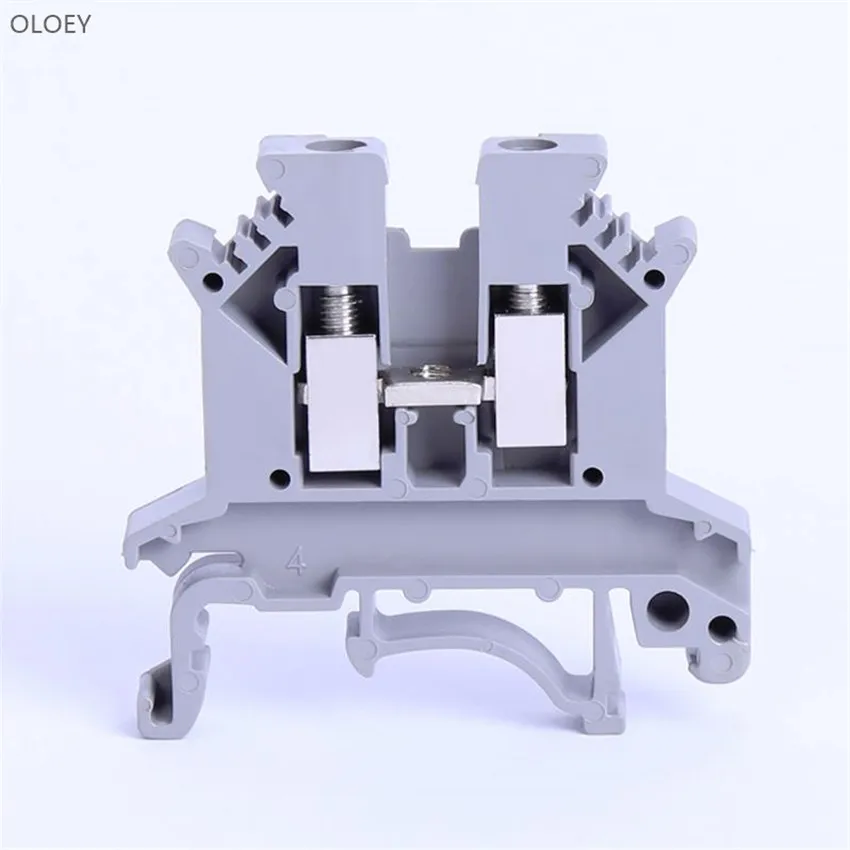 

50pcs Phoenix Type UK-2.5B blue/grey/red DIN Rail Universal Terminal Blocks Screw Type