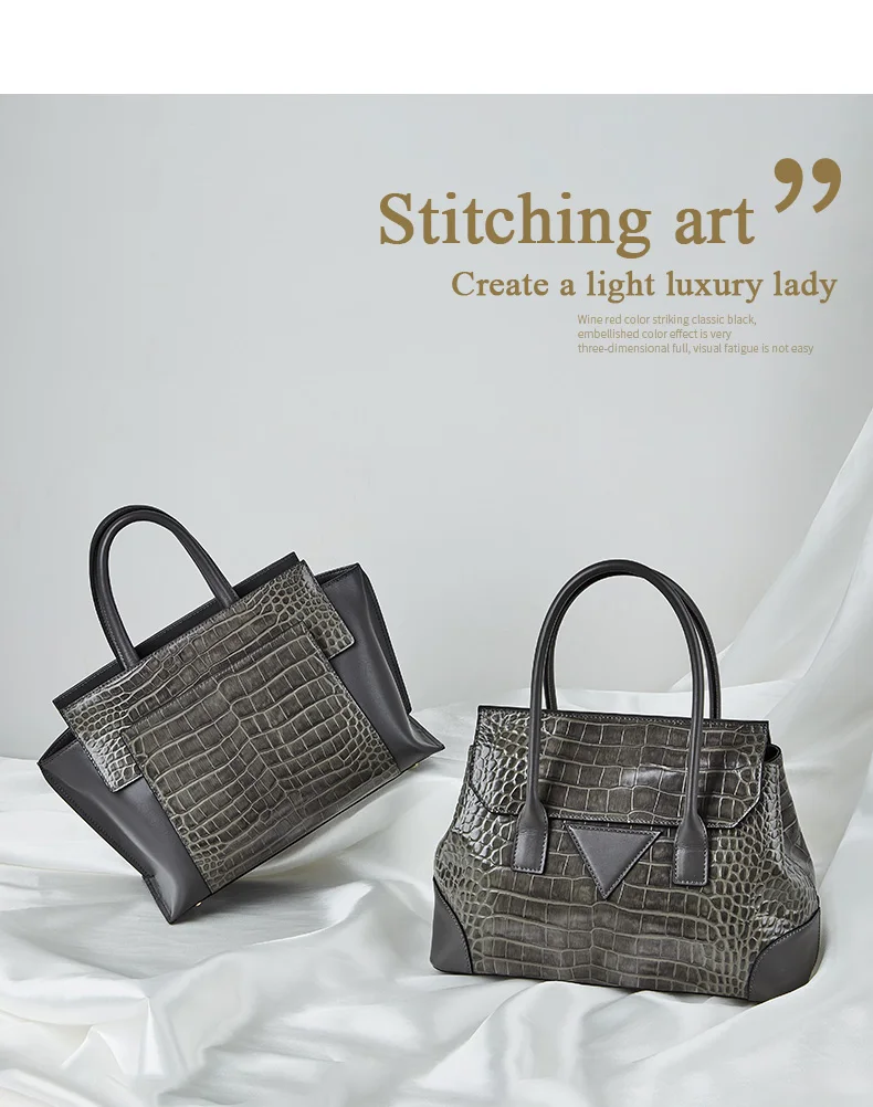 Oiwang, женские сумки,, настоящая кожа, сумки,, известный бренд, женские ручные сумки, крокодиловый узор, кожа, сумка через плечо